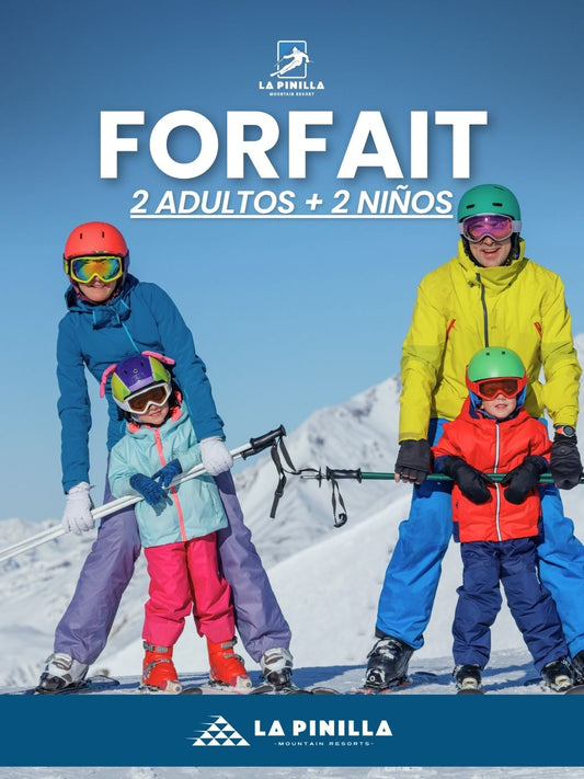 FF 1 Día 2 Adultos + 2 Niños