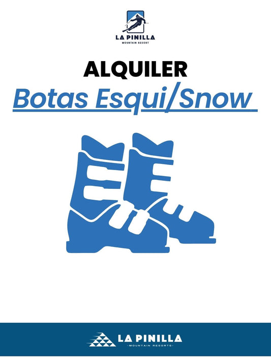 Alquiler Botas esquí /snow - 25/26