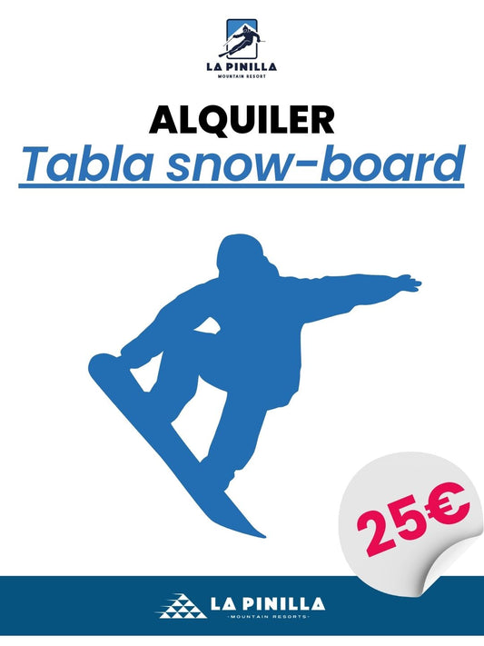 Alquiler Tabla Snow - 25/26